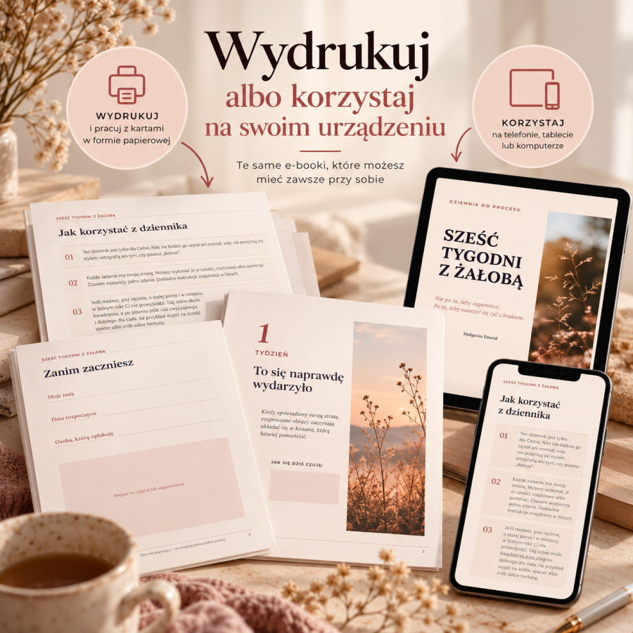 Wydrukuj albo korzystaj na urządzeniu